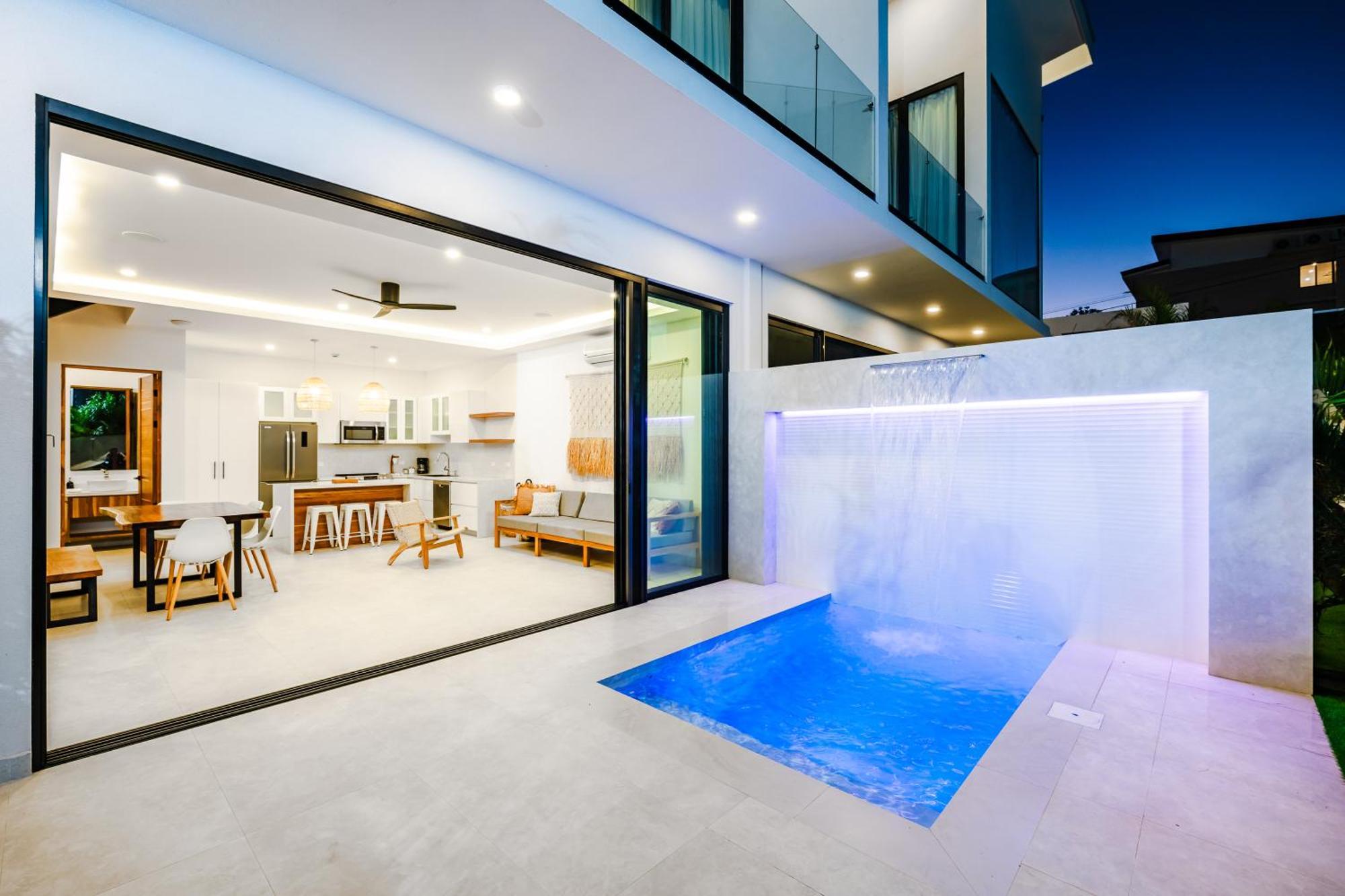טמארינדו Mvillas Luxury Villas With Beach Club Access & Sauna מראה חיצוני תמונה