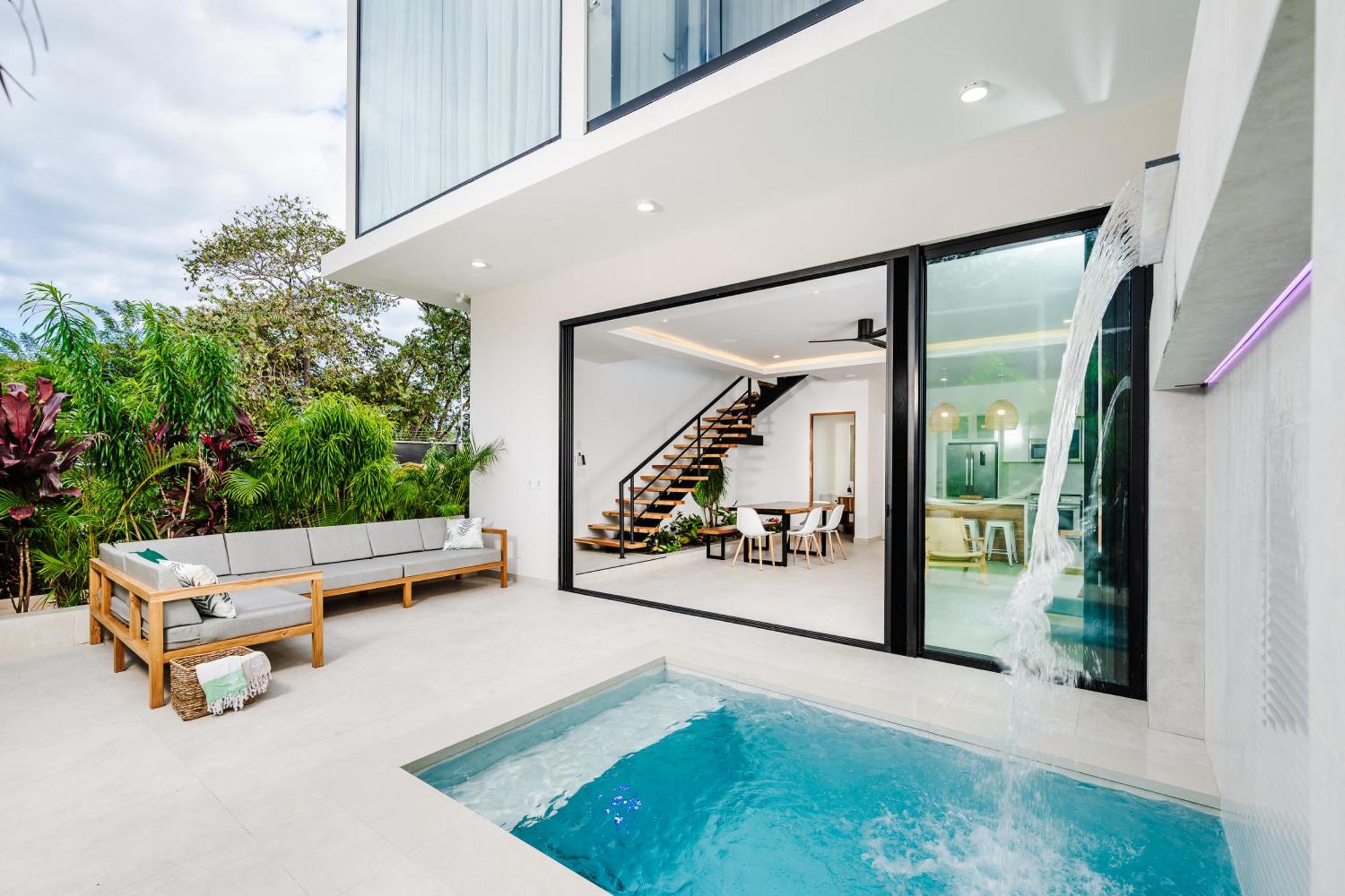 טמארינדו Mvillas Luxury Villas With Beach Club Access & Sauna מראה חיצוני תמונה